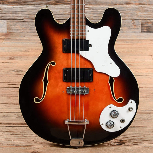 Mosrite Celebrity Bass Sunburst 1970s Bass Guitars / 4-String