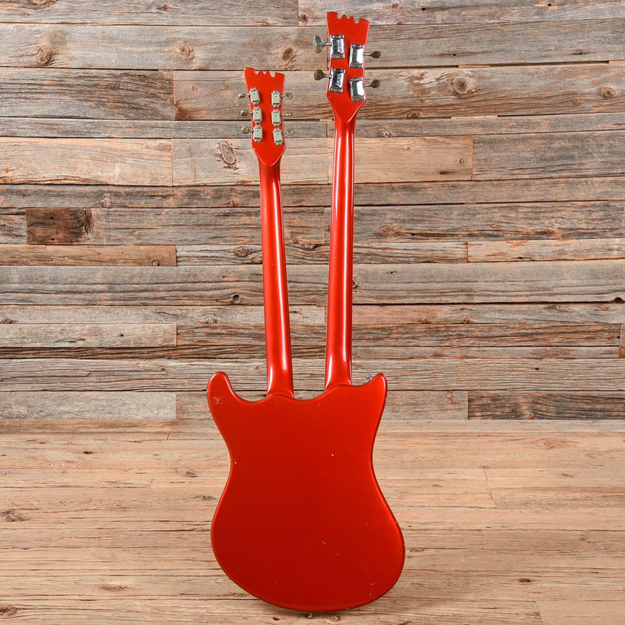 Mosrite Joe Maphis Double Neck Orange 1971 Electric Guitars / Solid Body