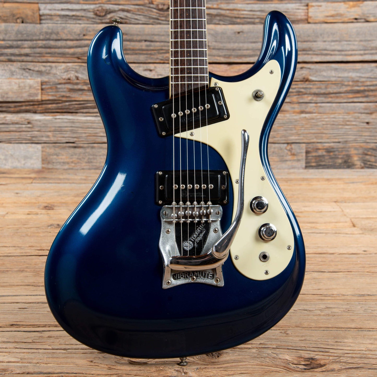 Mosrite Mark I Ventures Model Dark Metallic Blue 1965 Electric Guitars / Solid Body
