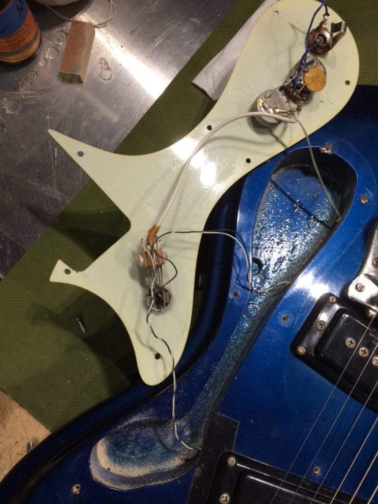 Mosrite Mark I Ventures Model Dark Metallic Blue 1965 Electric Guitars / Solid Body