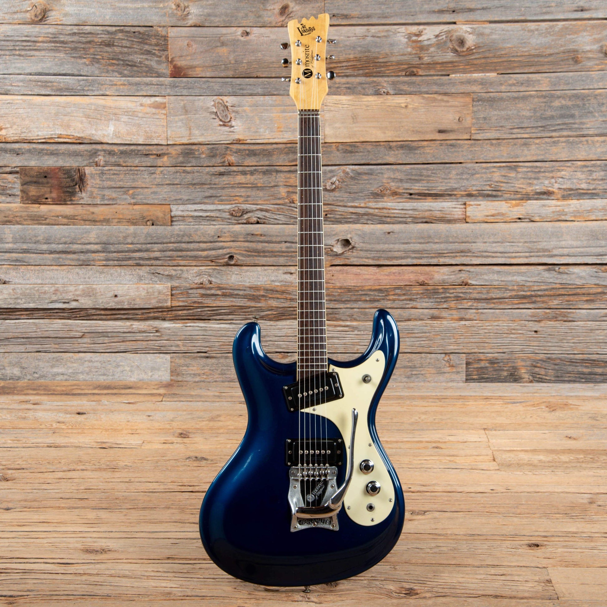 Mosrite Mark I Ventures Model Dark Metallic Blue 1965 Electric Guitars / Solid Body