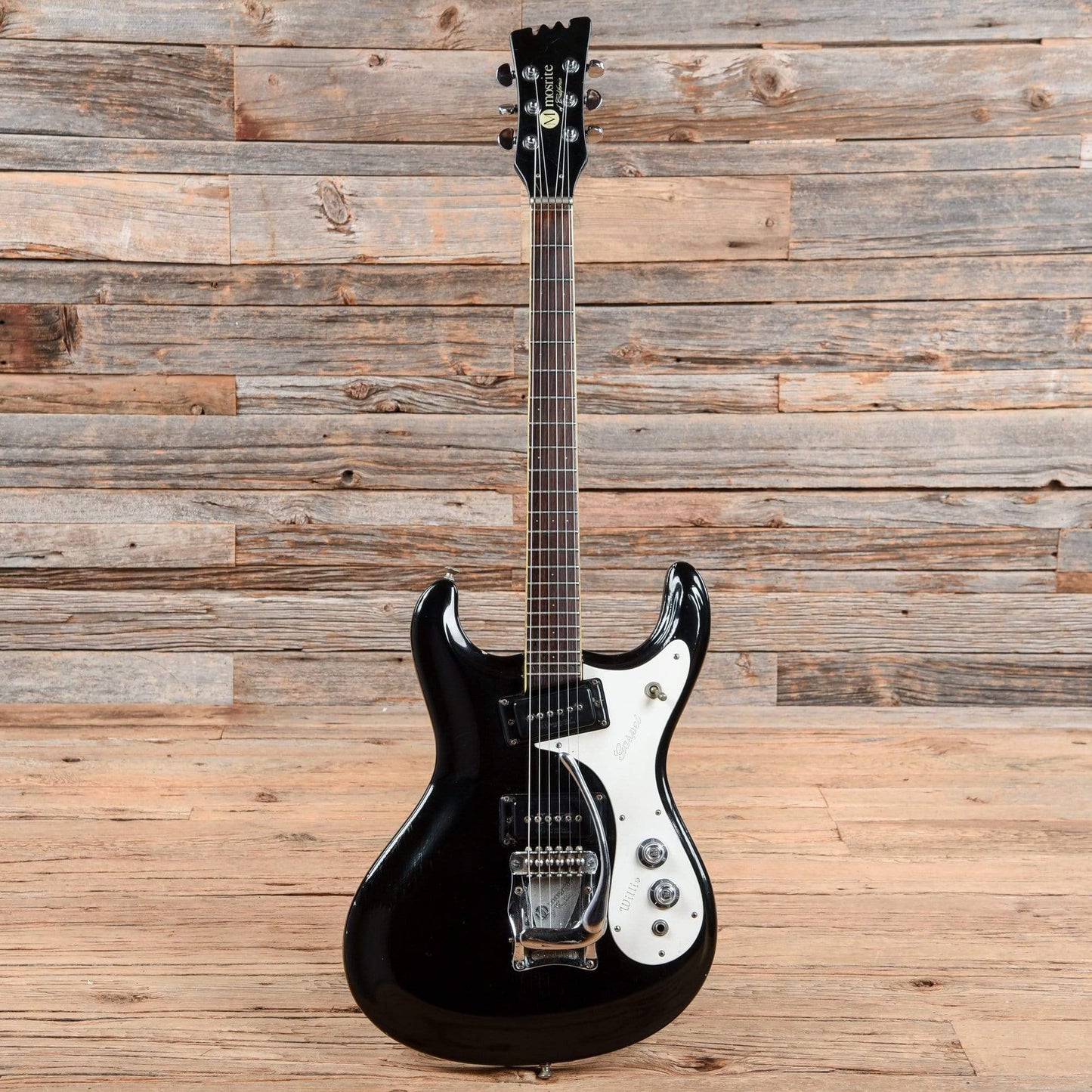 Mosrite Ventures Model Black Refin 1960s Electric Guitars / Solid Body