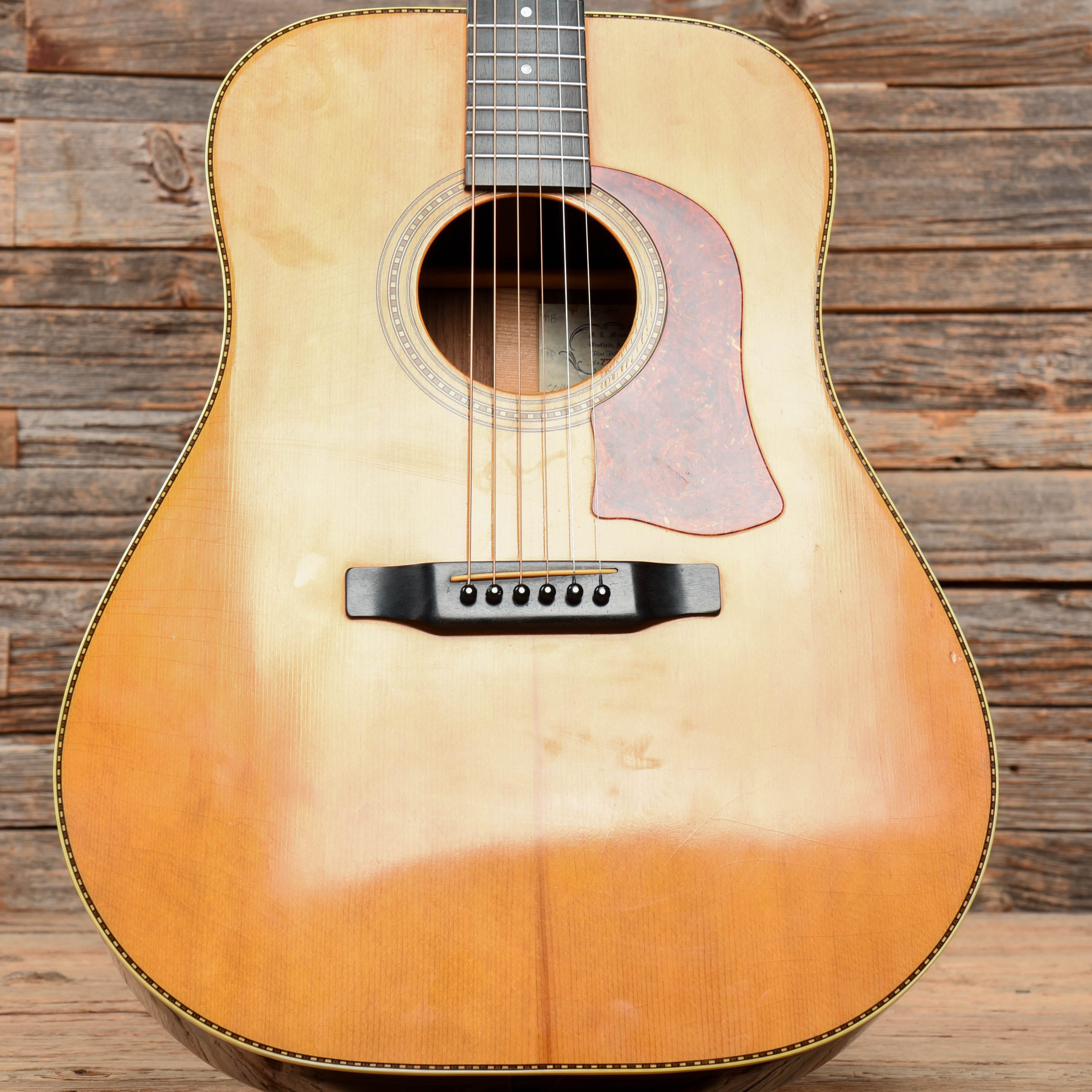 Mossman Flint Hills Natural 1977 Acoustic Guitars / Dreadnought