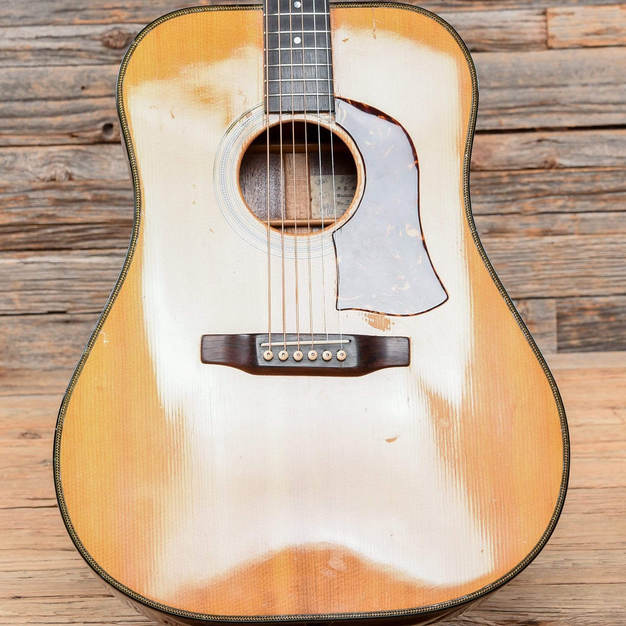 Mossman Great Plains Natural 1972 Acoustic Guitars / Dreadnought