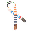 Mother Mary Black/Yellow/Red/Blue/Pink/Green Multi Stripes Guitar Strap Accessories / Straps
