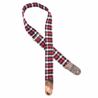 Mother Mary Casual Carl Red Black/White Flannel Plaid Strap Accessories / Straps