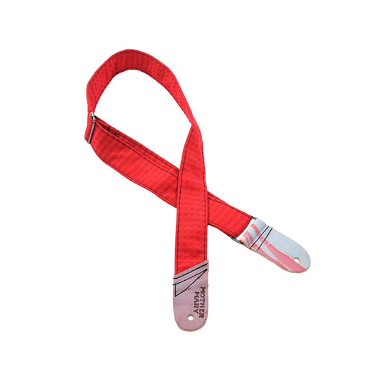 Mother Mary Granny Red Guitar Strap Accessories / Straps