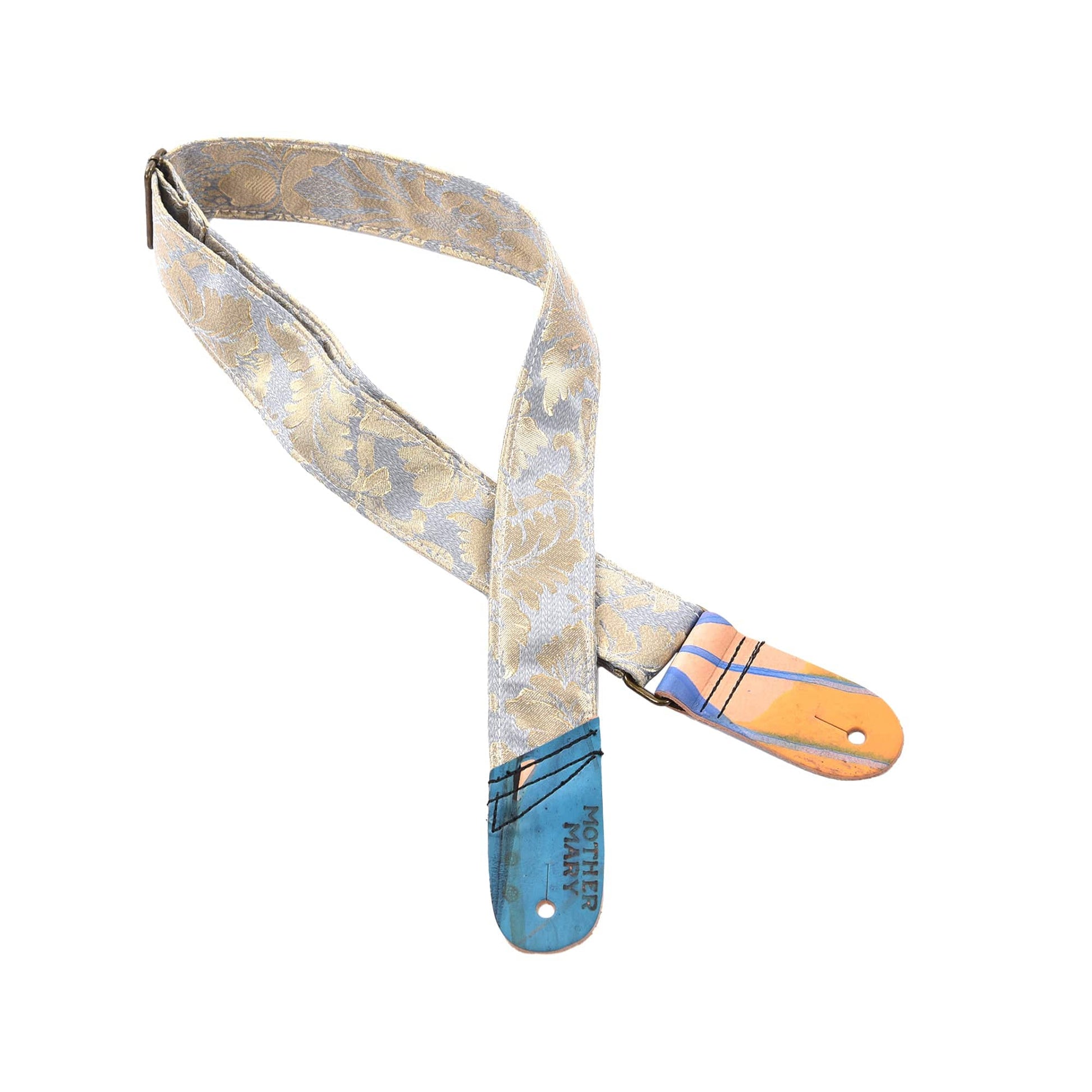 Mother Mary Granny Sky Blue Guitar Strap Accessories / Straps
