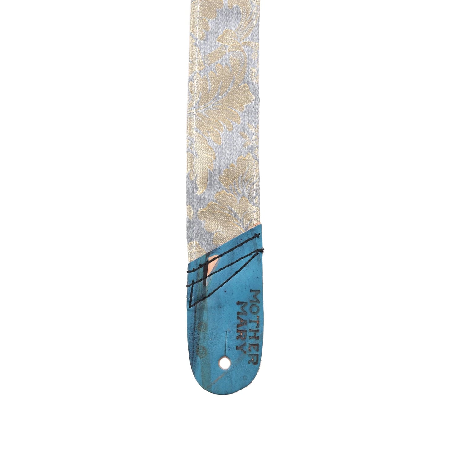 Mother Mary Granny Sky Blue Guitar Strap Accessories / Straps