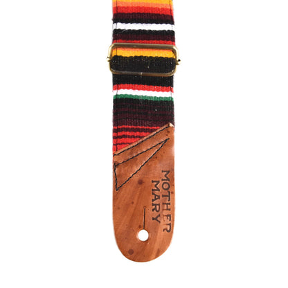 Mother Mary Mexican Blanket Guitar Strap Accessories / Straps
