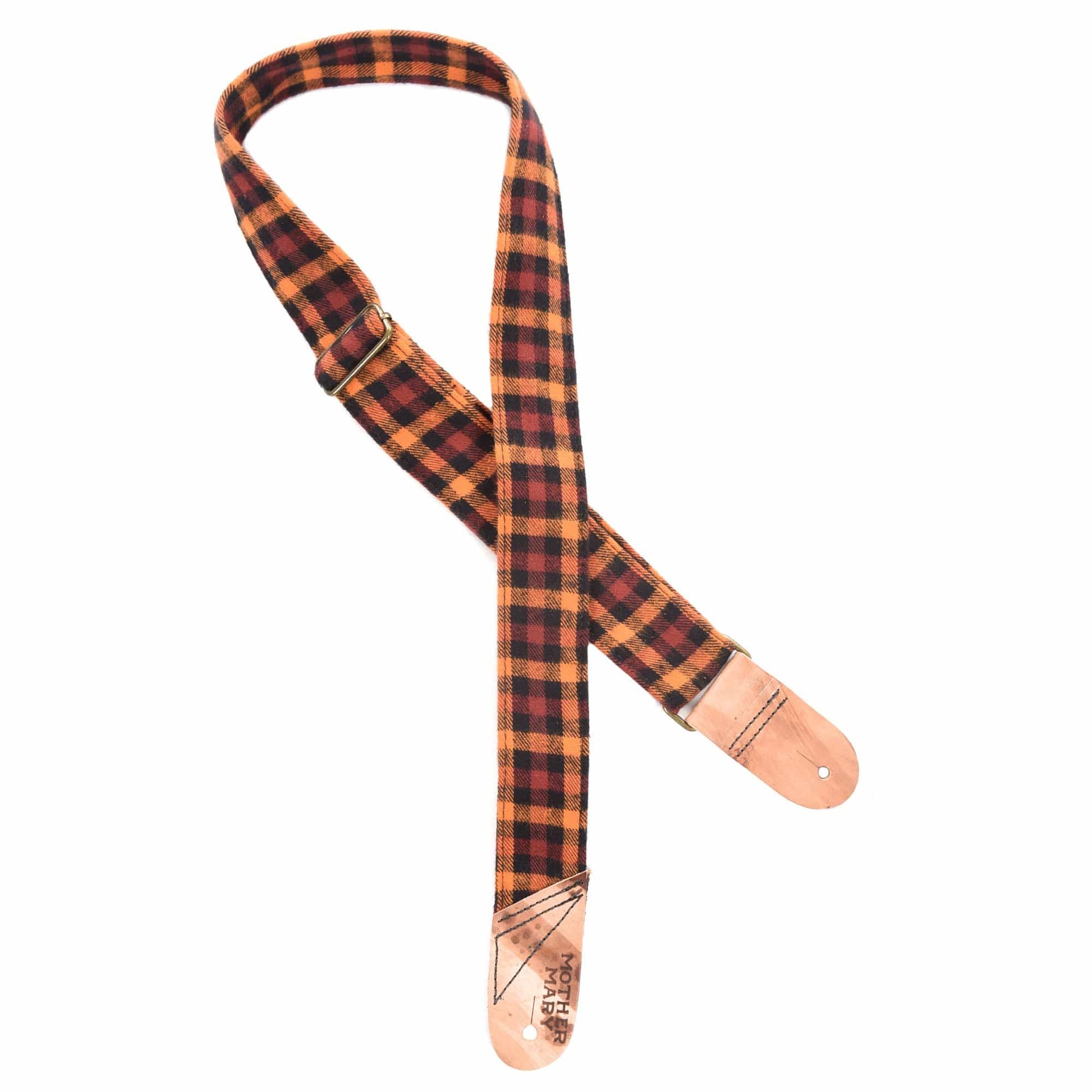 Mother Mary Orange Flannel Strap Accessories / Straps