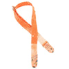 Mother Mary Orange/White Bleached Guitar Strap Accessories / Straps
