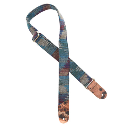 Mother Mary Rocky Mountain Randy Southwest Blue/Grey/Green Guitar Strap Accessories / Straps