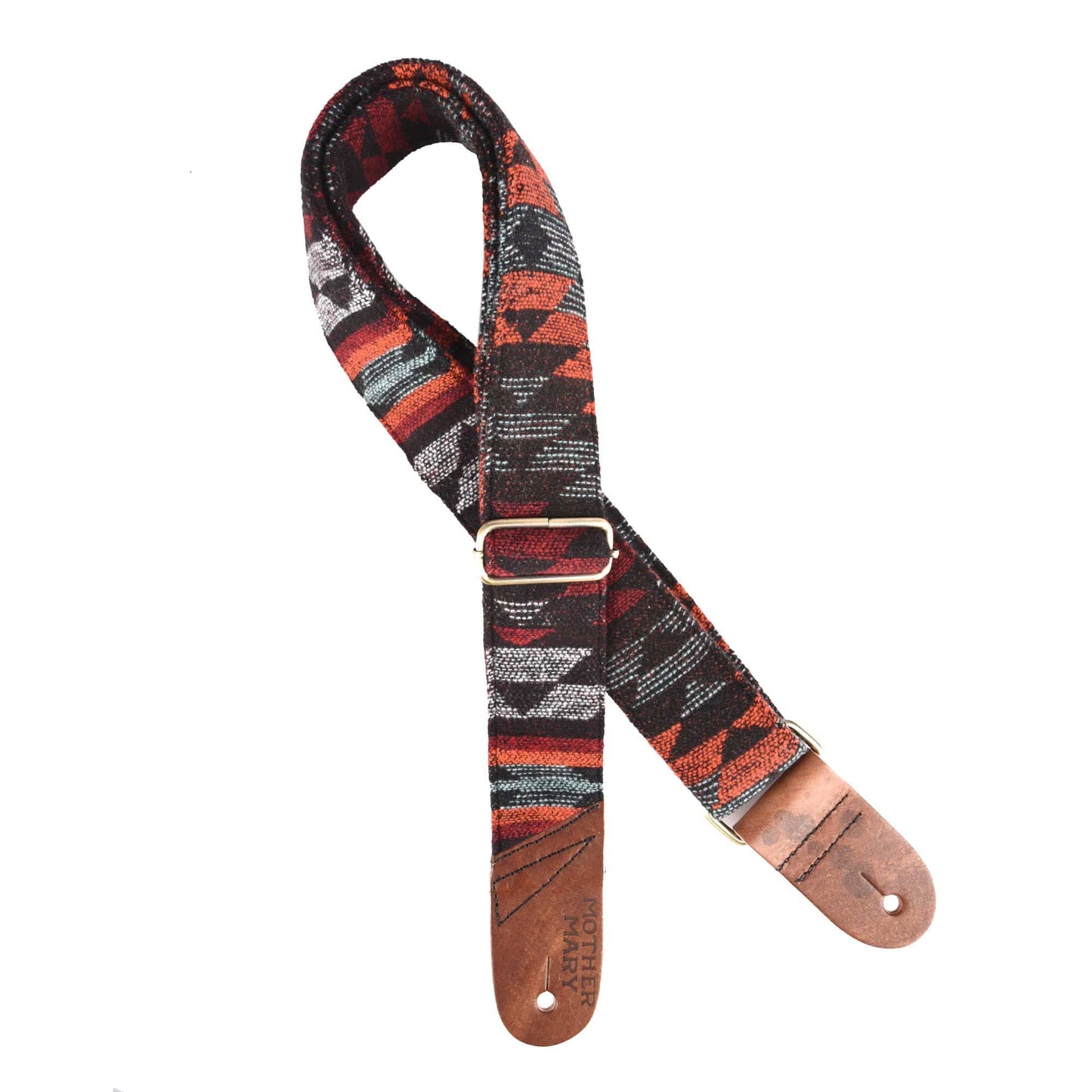 Mother Mary Virginia Wolf Black/Red/Orange/Grey Strap Accessories / Straps
