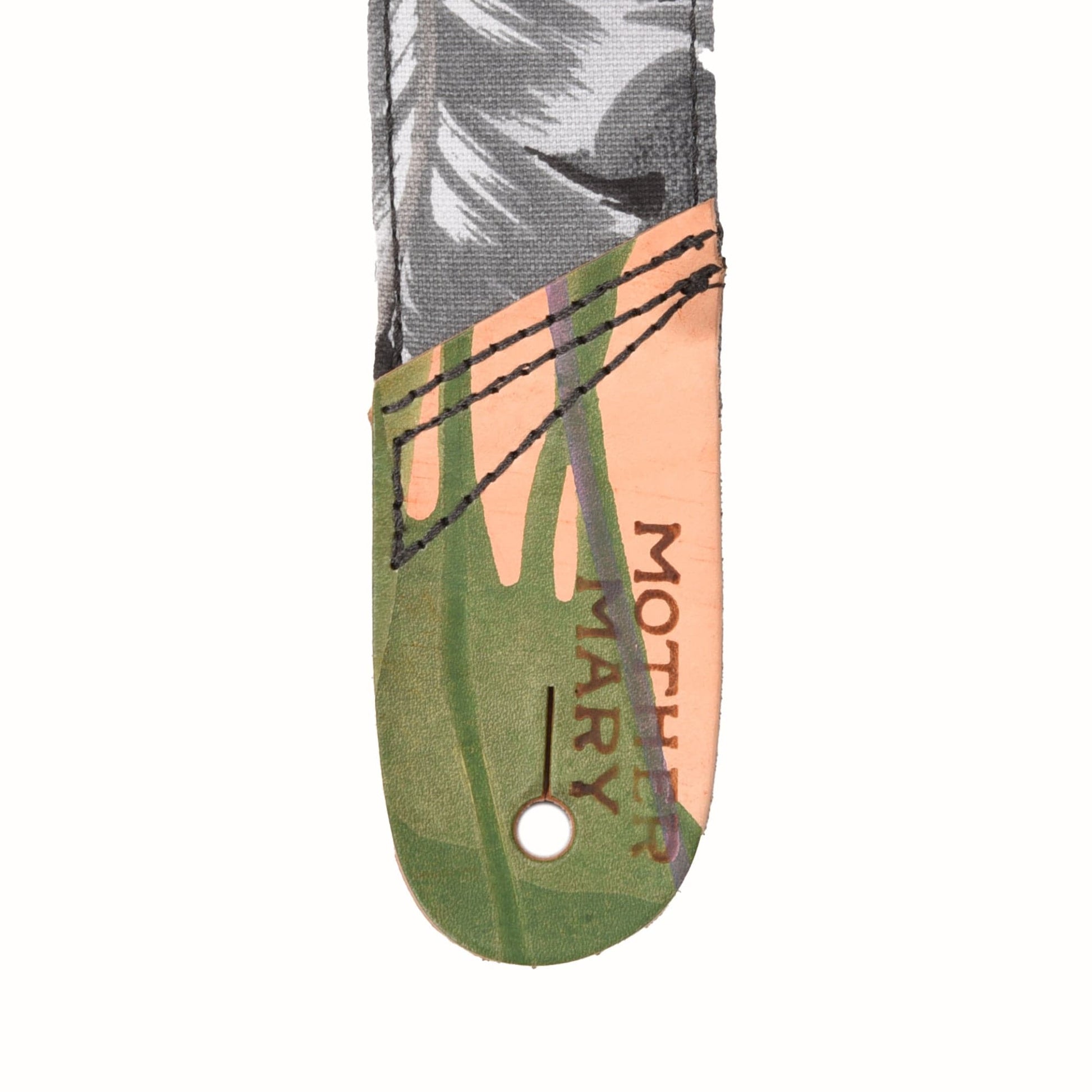 Mother Mary "White Lotus" Guitar Strap Accessories / Straps