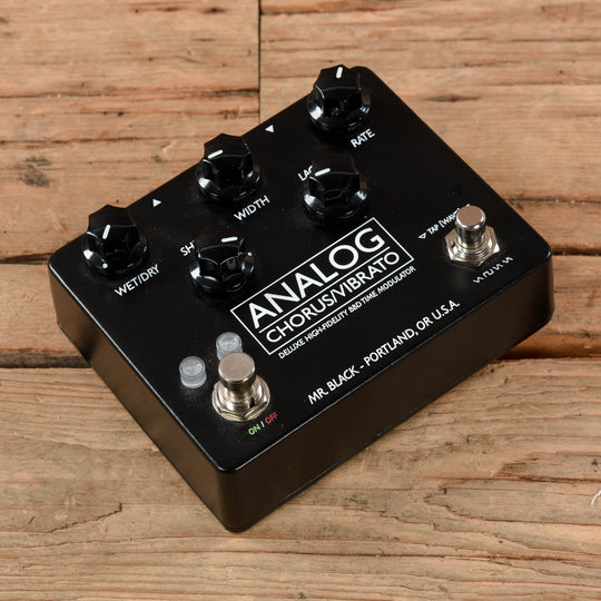 Mr. Black Pedals Analog Chorus/Vibrato Deluxe Effects and Pedals / Chorus and Vibrato