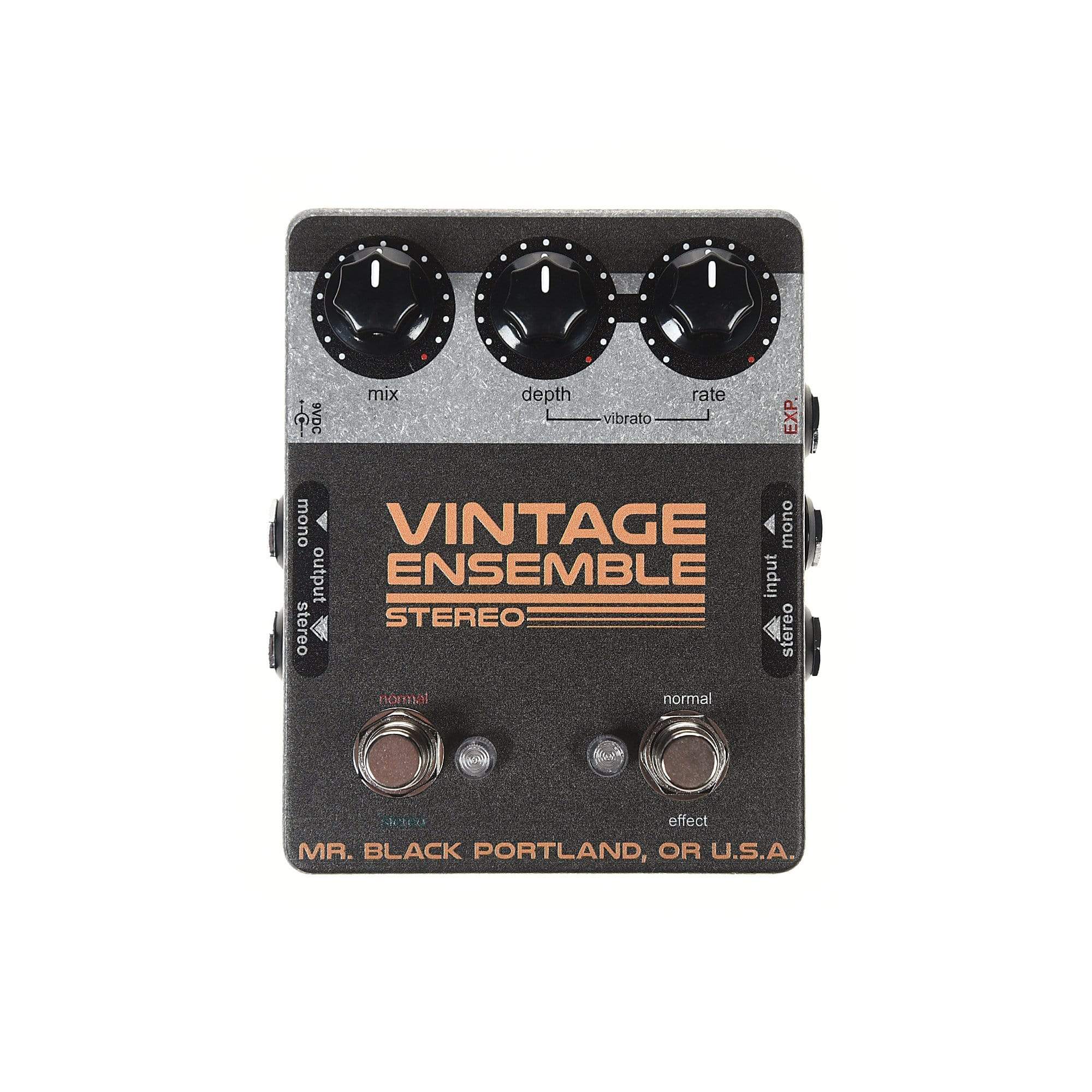 Mr. Black Stereo Vintage Ensemble Chorus/Vibrato Effects and Pedals / Chorus and Vibrato