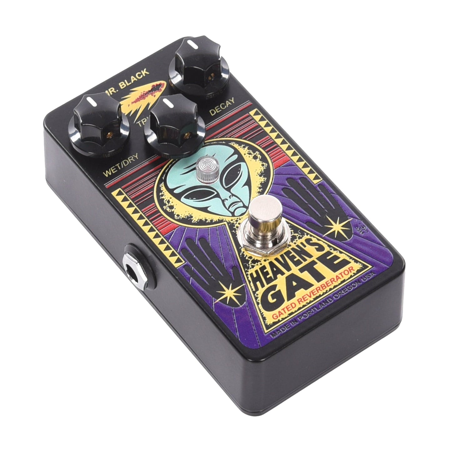 Mr. Black Heaven's Gate Gated Reverb Pedal Effects and Pedals / Reverb