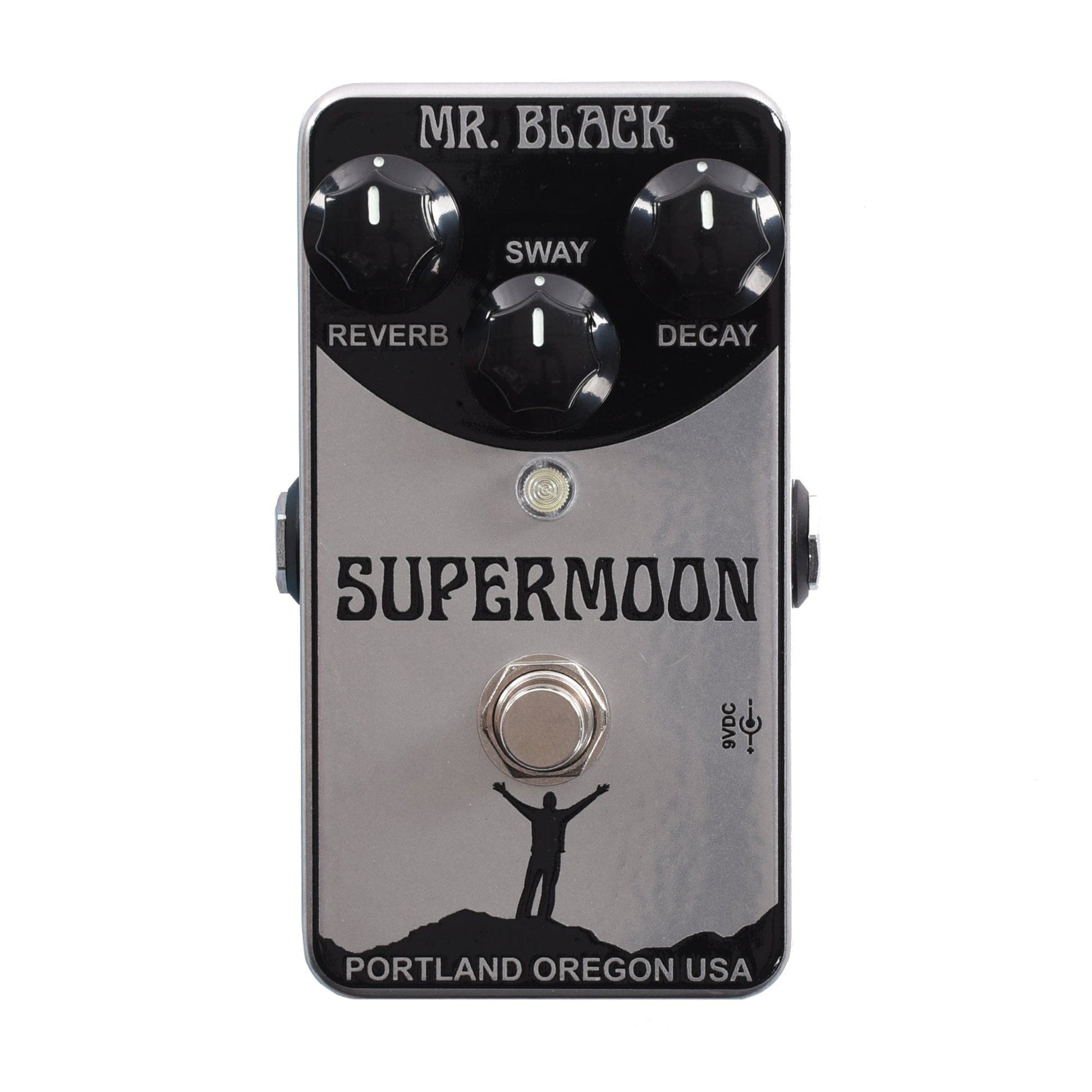 mr black guitar pedals Mr. Black SuperMoon Chrome Reverb Pedal