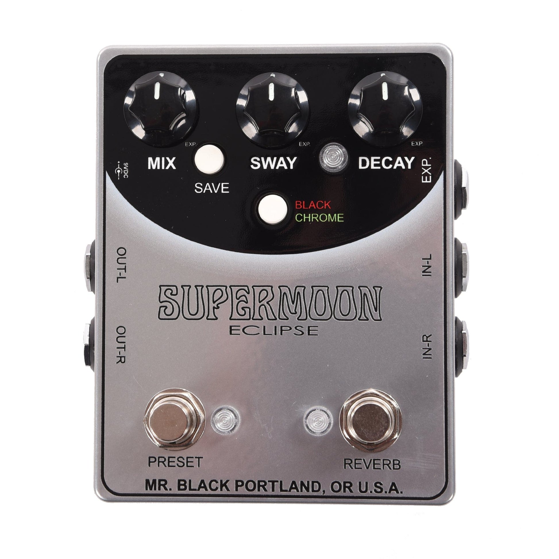 eclipse pedal Mr. Black SuperMoon Eclipse Reverb Pedal