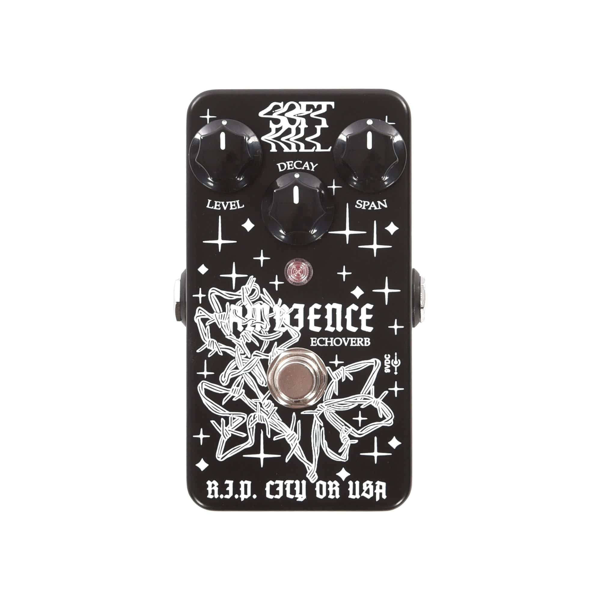Mr. Black x Soft Kill Ambience Echo Verb LTD Edition Effects and Pedals / Reverb