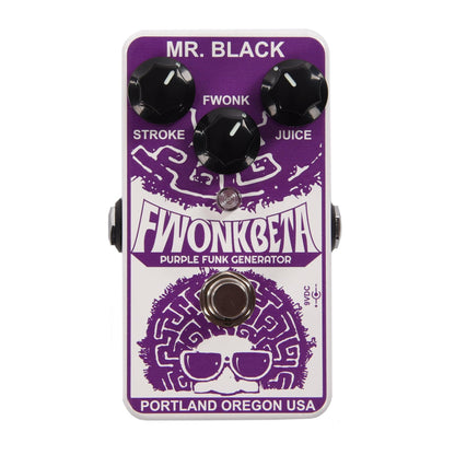 Mr. Black Fwonk Beta Purple Funk Generator Envelope Filter Pedal Effects and Pedals / Wahs and Filters