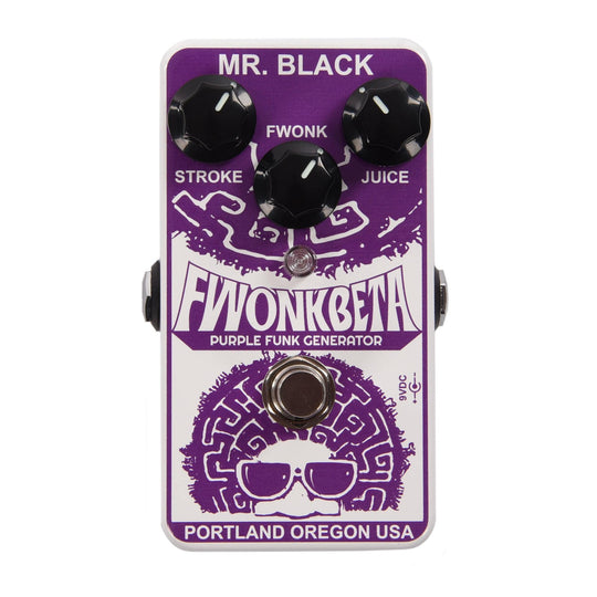 Mr. Black Fwonk Beta Purple Funk Generator Envelope Filter Pedal Effects and Pedals / Wahs and Filters