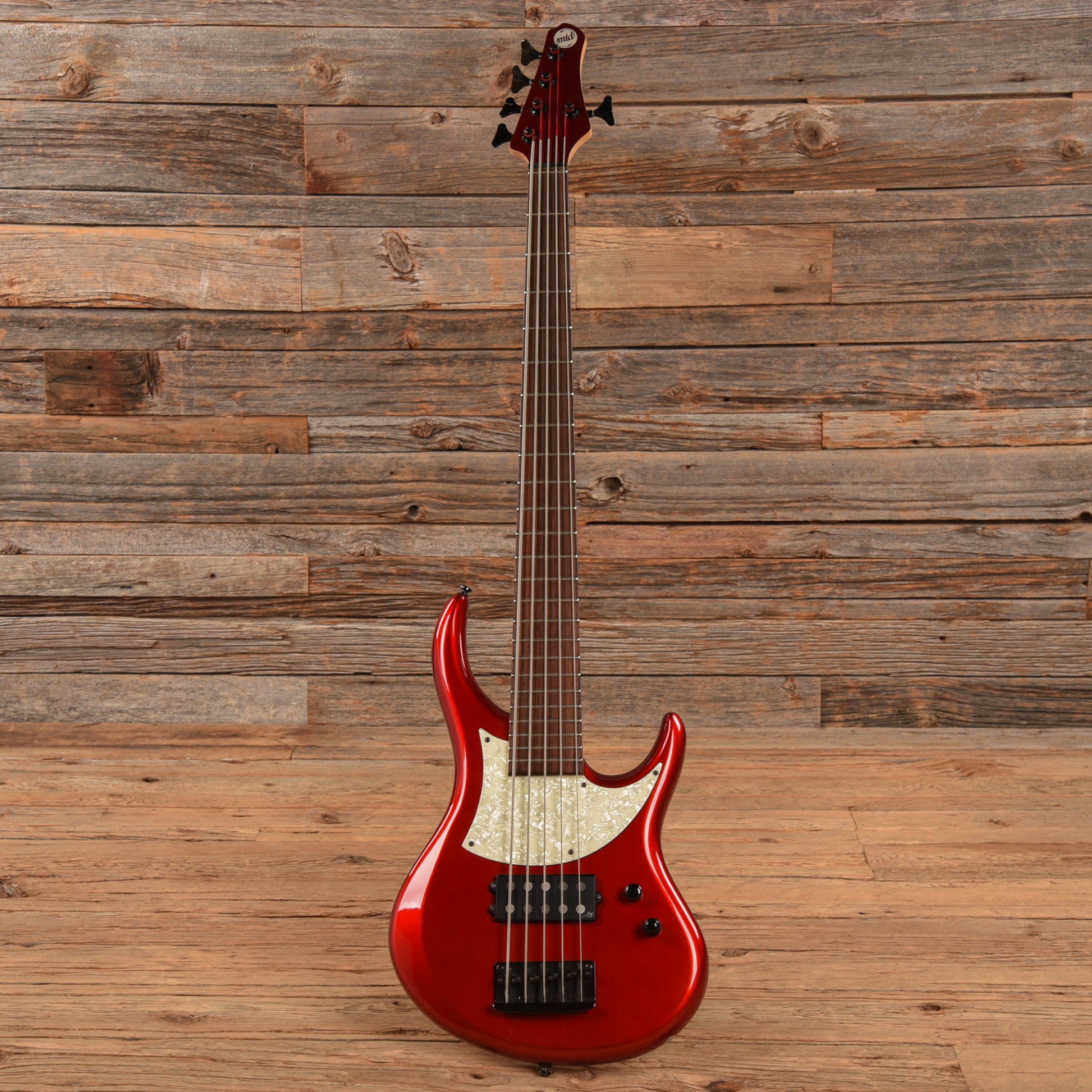 MTD Kingston Artist V Red Bass Guitars / 5-String or More