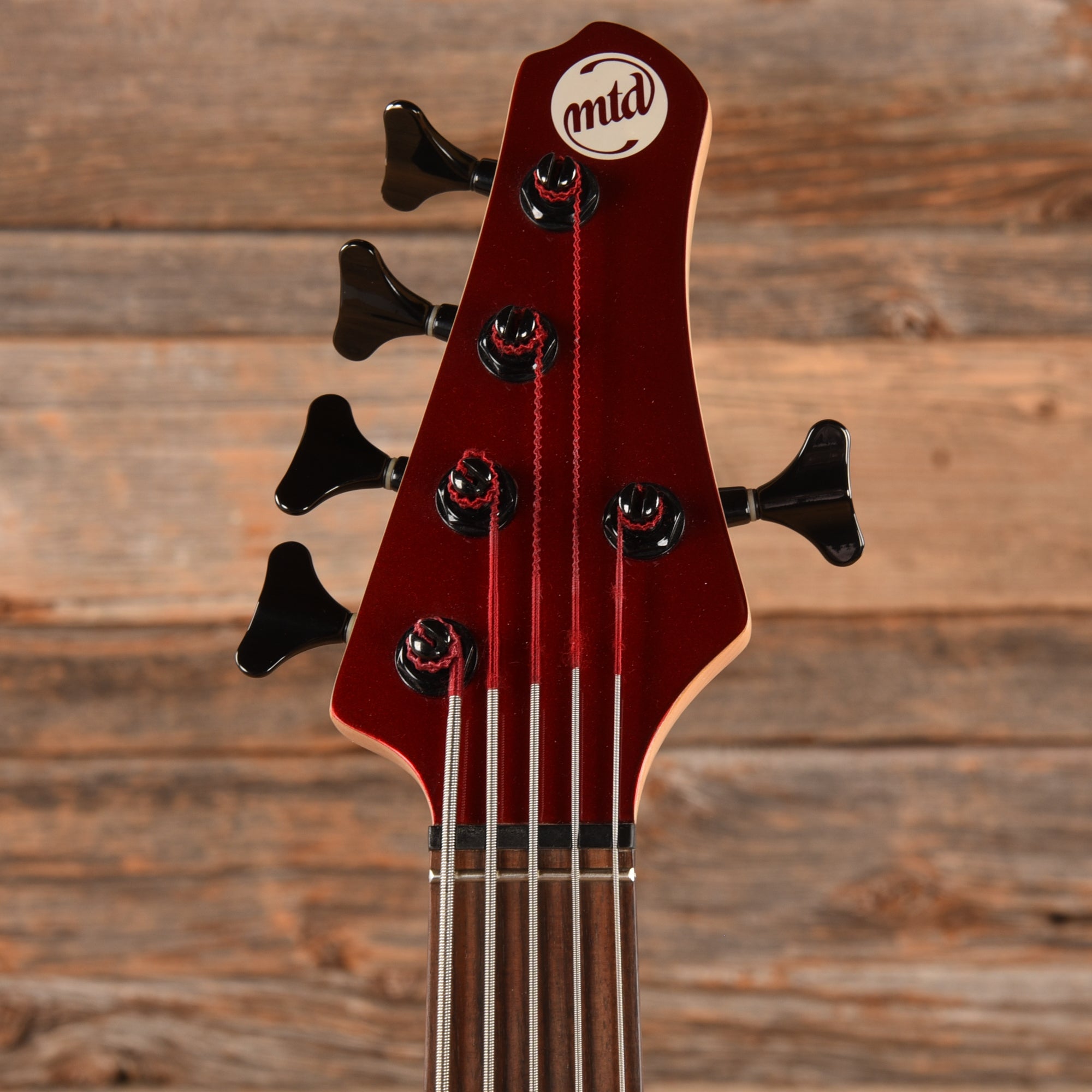 MTD Kingston Artist V Red Bass Guitars / 5-String or More