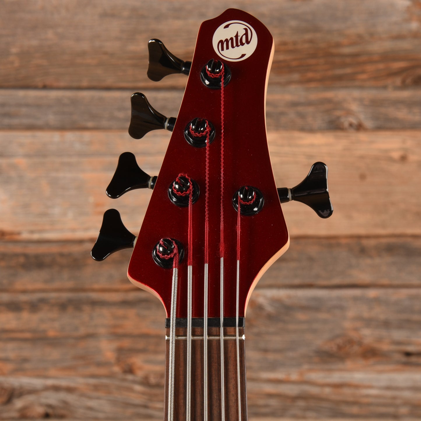 MTD Kingston Artist V Red Bass Guitars / 5-String or More