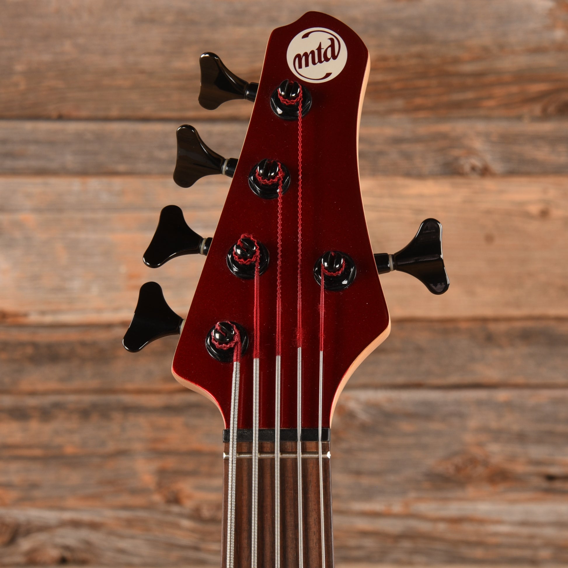 MTD Kingston Artist V Red Bass Guitars / 5-String or More