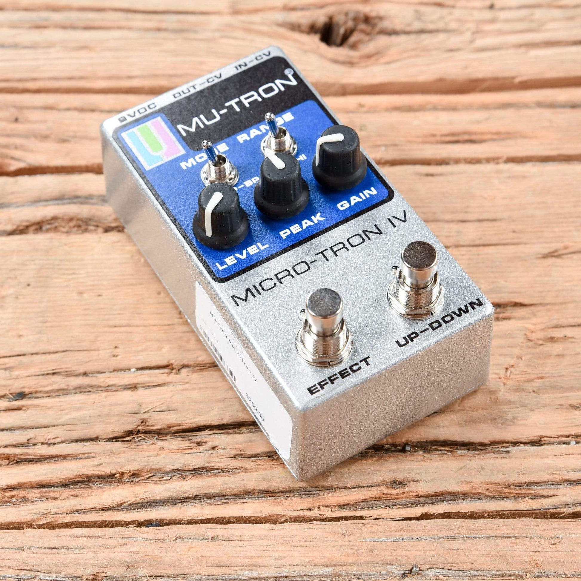 mutron pedal Mu-Tron Micro-Tron IV – Chicago Music Exchange