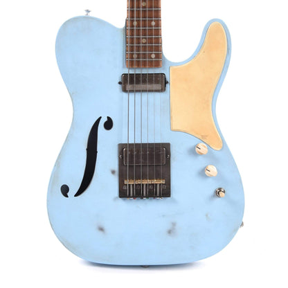 Mule Mulecaster Powder Blue Electric Guitars / Hollow Body