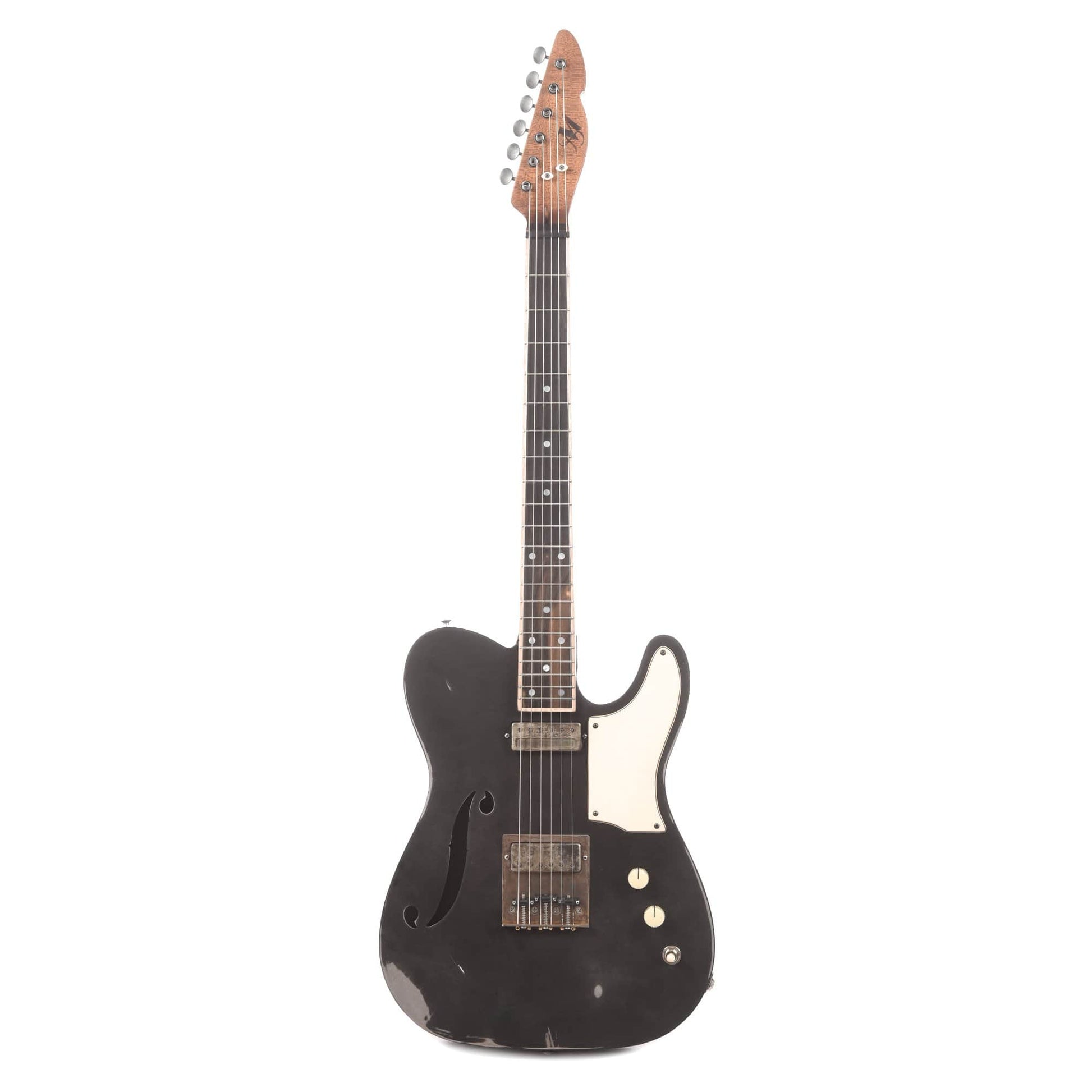 Mule Mulecaster Singlecut Black Electric Guitars / Hollow Body