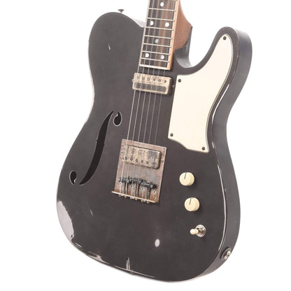 Mule Mulecaster Singlecut Black Electric Guitars / Hollow Body