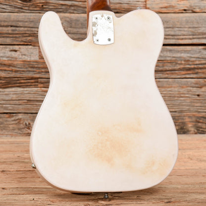 Mule Mulecaster White Electric Guitars / Semi-Hollow