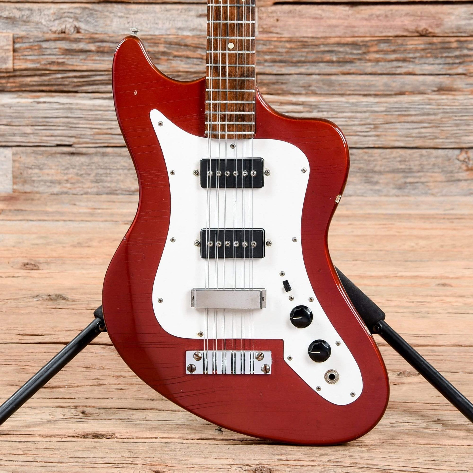 Murph Califone 12-String Candy Apple Red 1966 Electric Guitars / 12-String