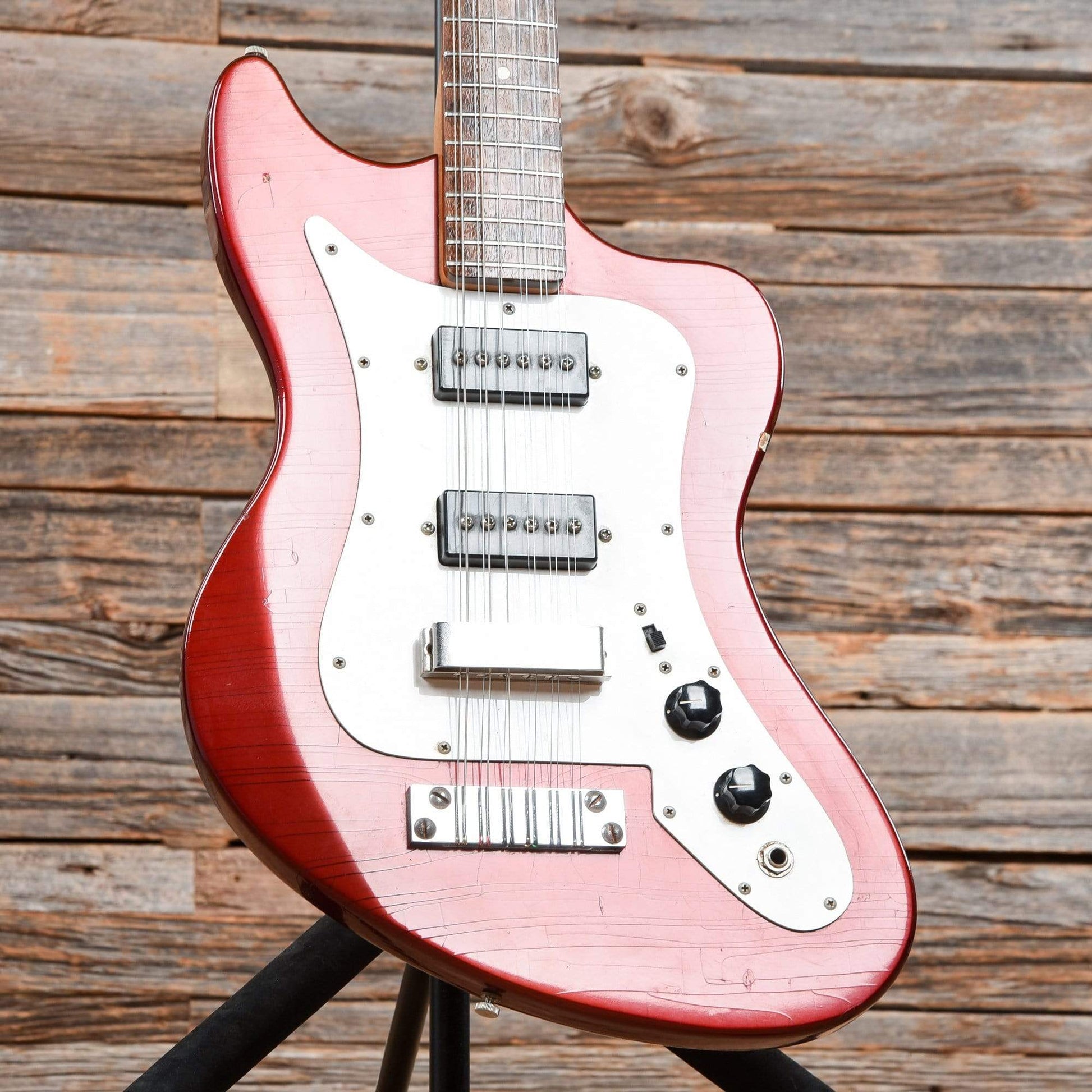 Murph Califone 12-String Candy Apple Red 1966 Electric Guitars / 12-String