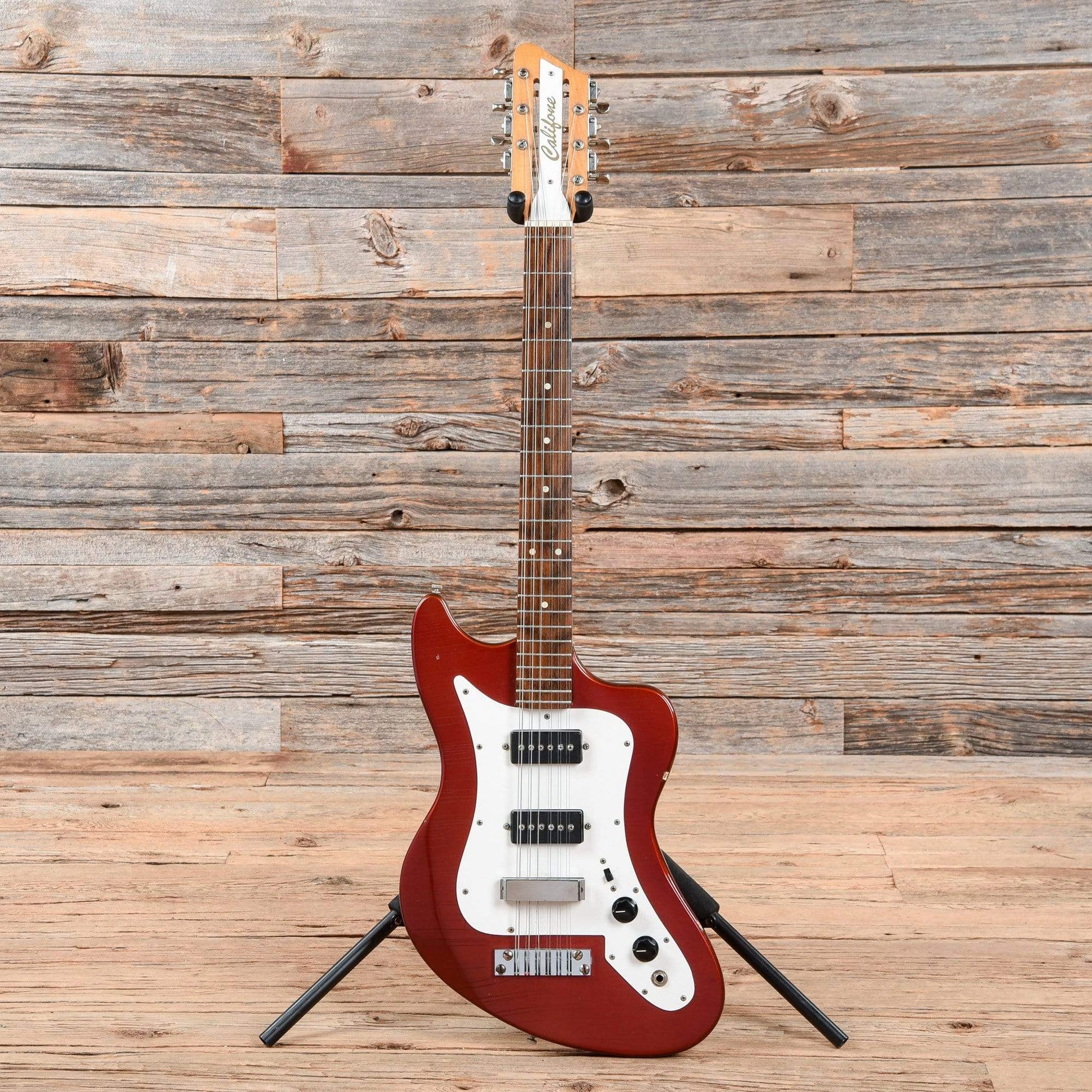 Murph Califone 12-String Candy Apple Red 1966 Electric Guitars / 12-String