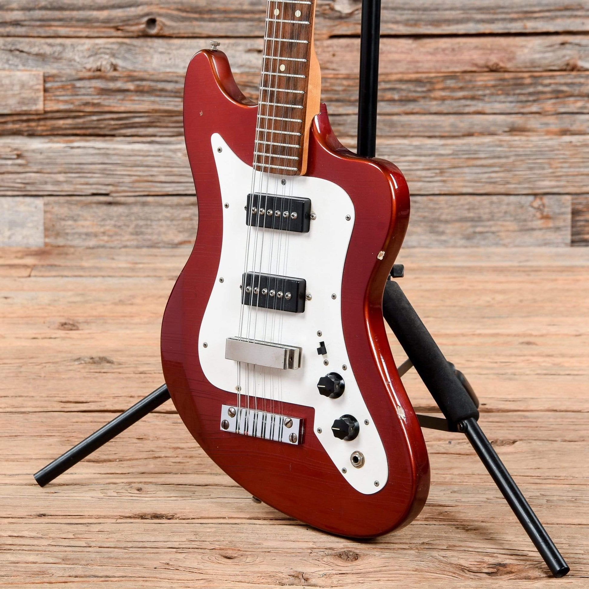 Murph Califone 12-String Candy Apple Red 1966 Electric Guitars / 12-String