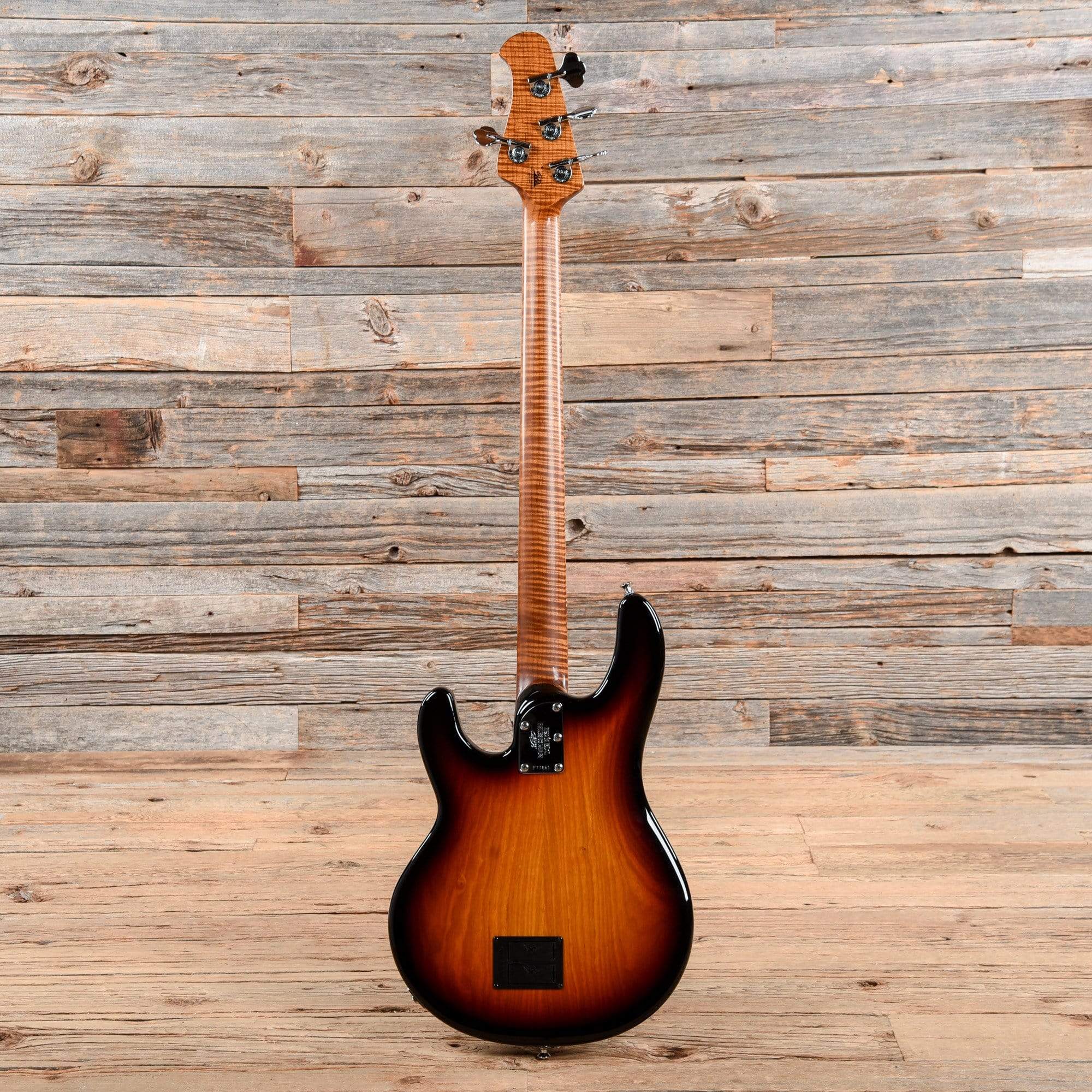 Music Man BFR StingRay Fretless Bass Sierra Vintage Burst 2019 Bass Guitars / 4-String