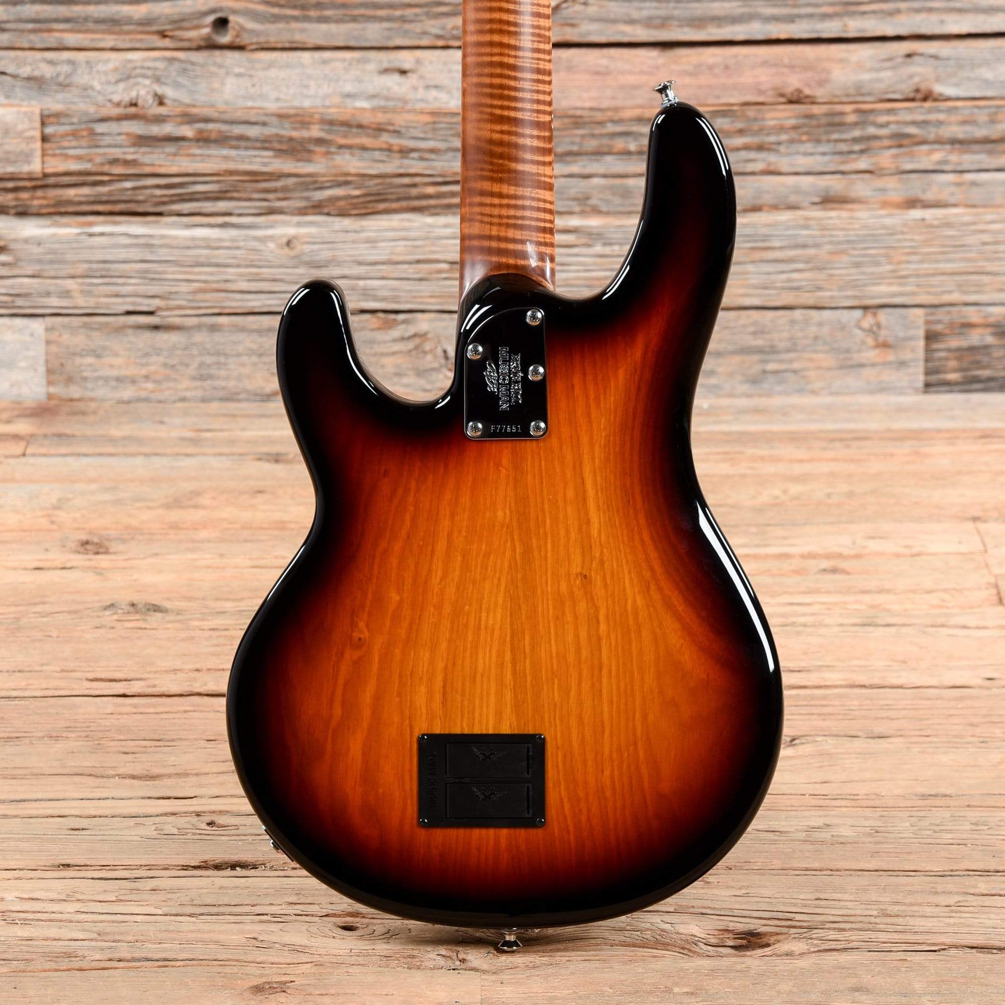 Music Man BFR StingRay Fretless Bass Sierra Vintage Burst 2019 Bass Guitars / 4-String