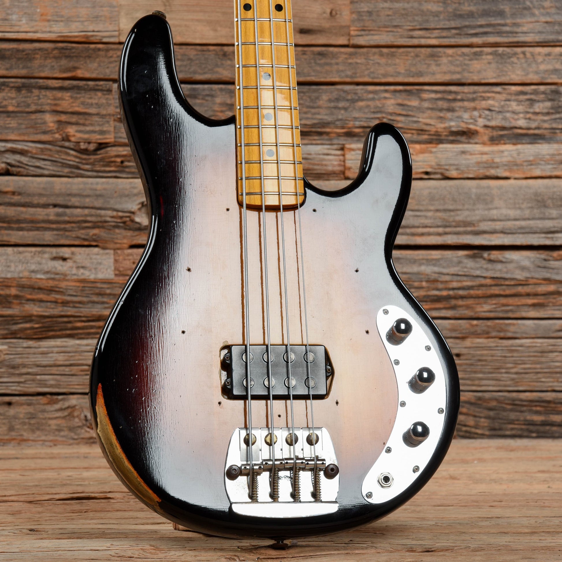 Music Man Cliff Williams Icon Series StingRay Back In Burst Bass Guitars / 4-String