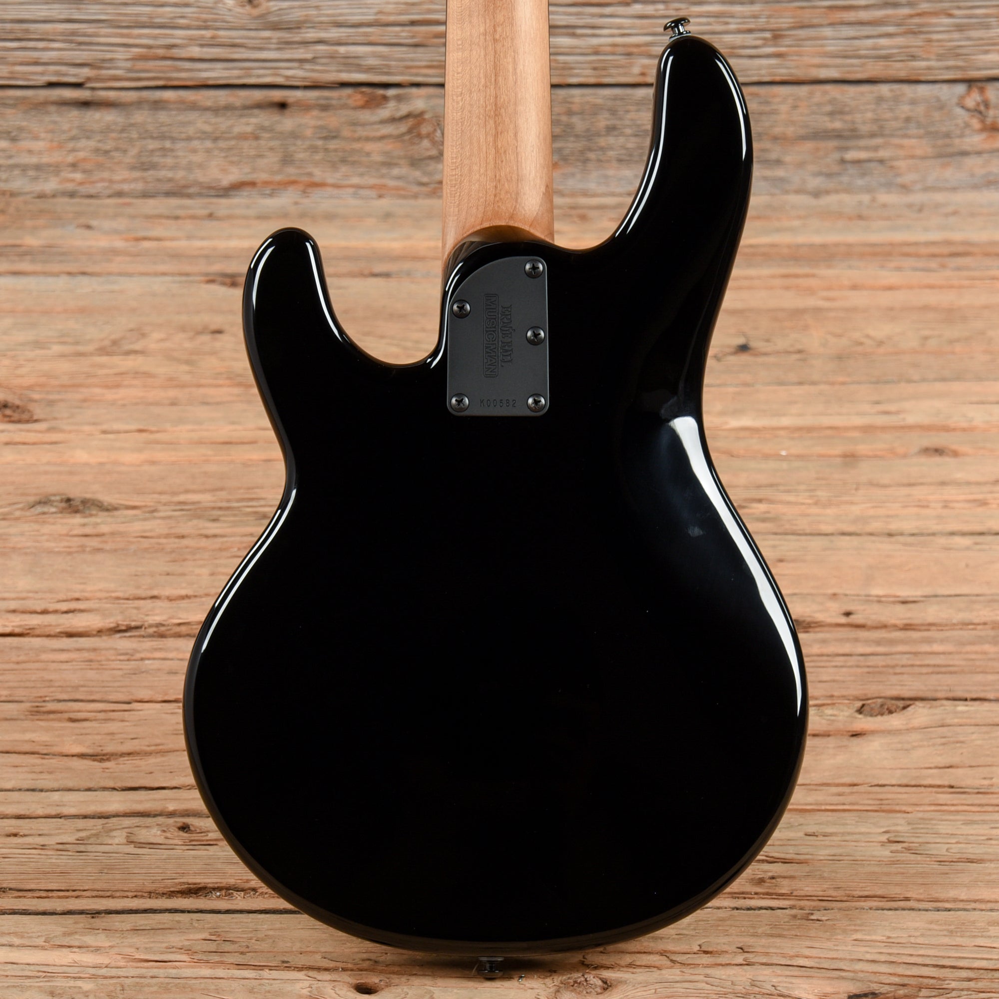 Music Man Short Scale StingRay Black 2023 Bass Guitars / 4-String
