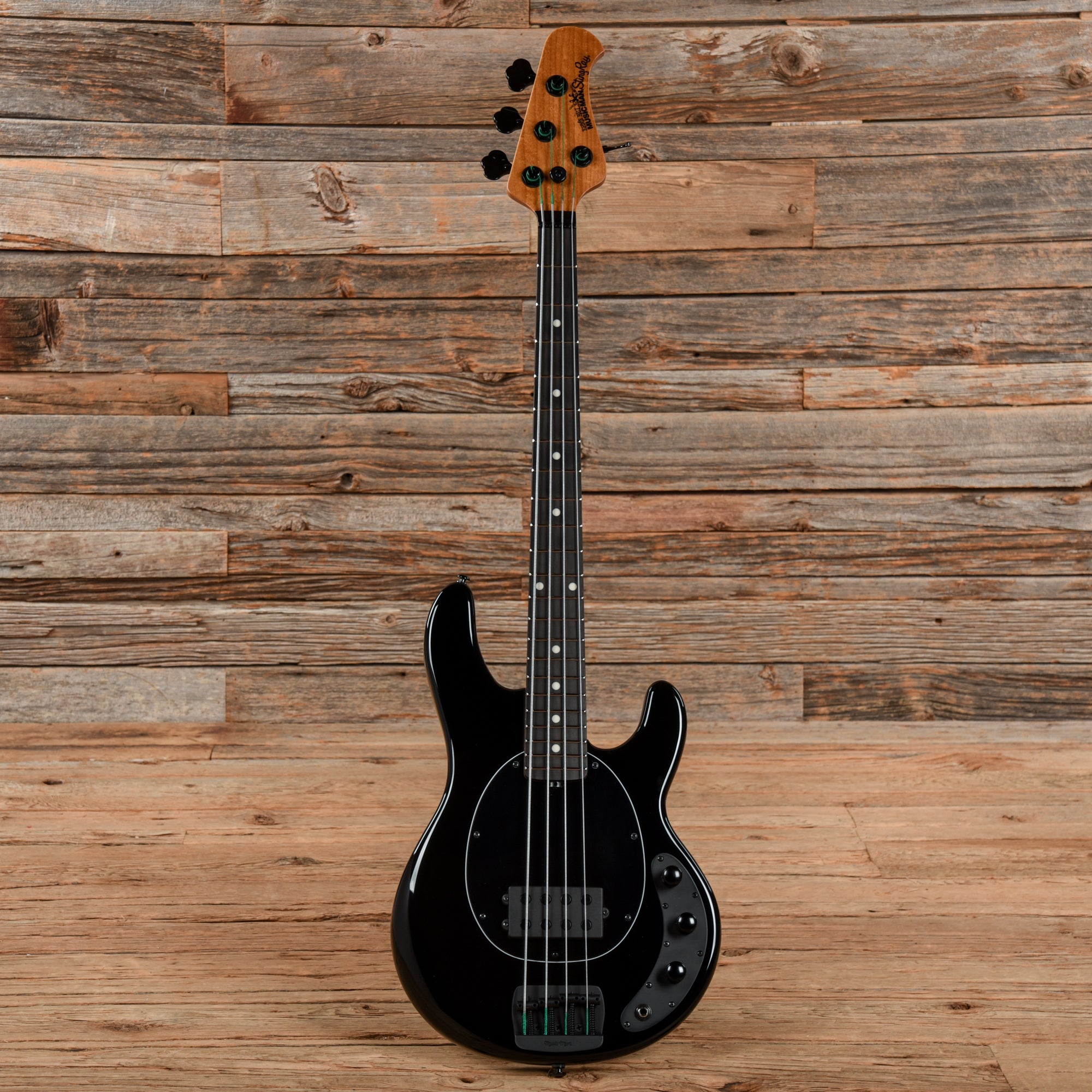 Music Man Short Scale StingRay Black 2023 Bass Guitars / 4-String