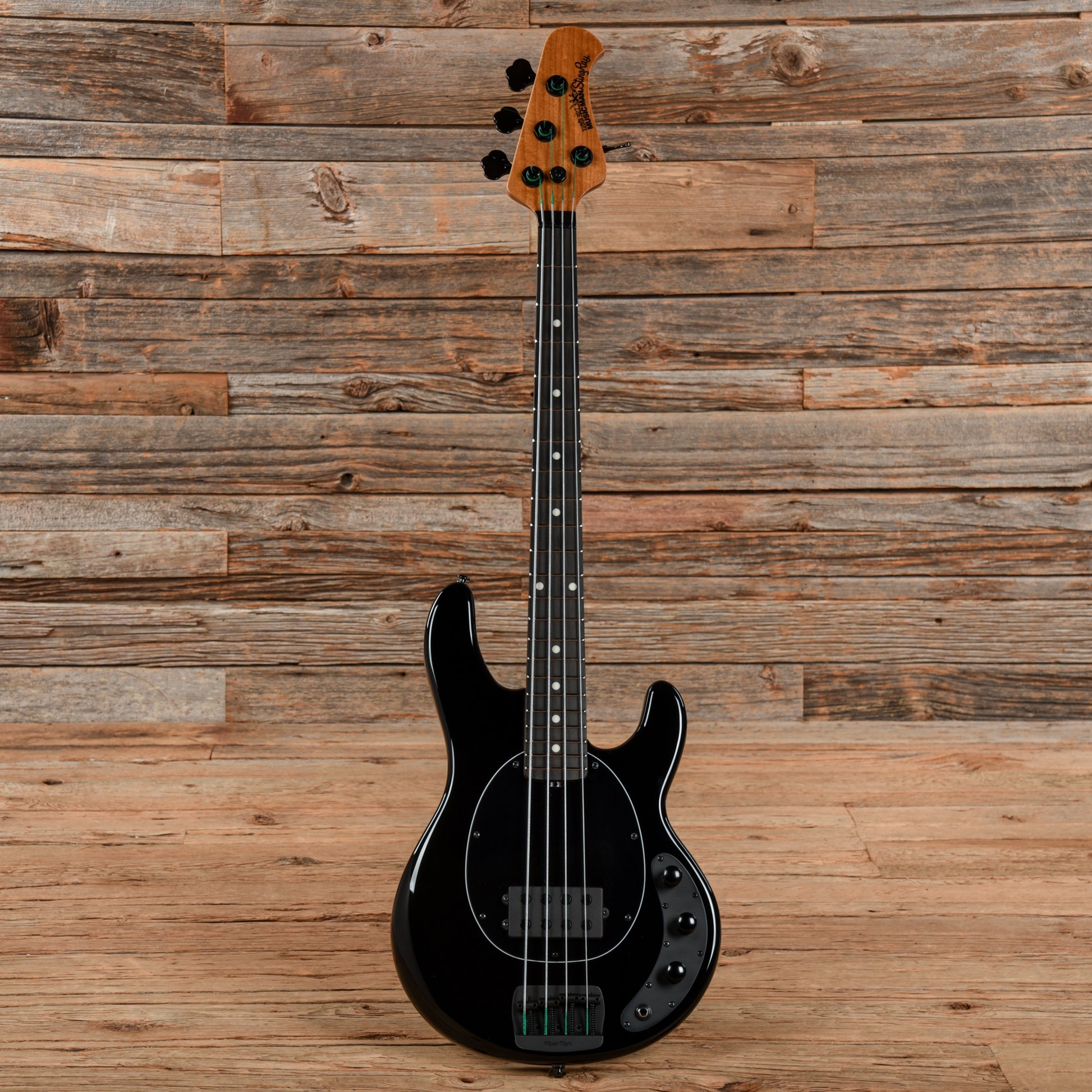 Music Man Short Scale StingRay Black 2023 Bass Guitars / 4-String