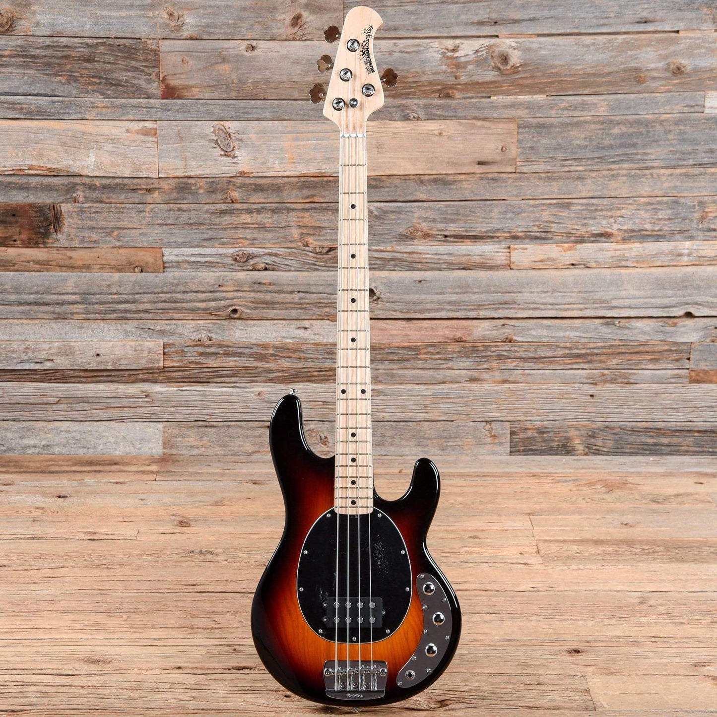 Music Man Sting Ray 2EQ Vintage Sunburst Bass Guitars / 4-String