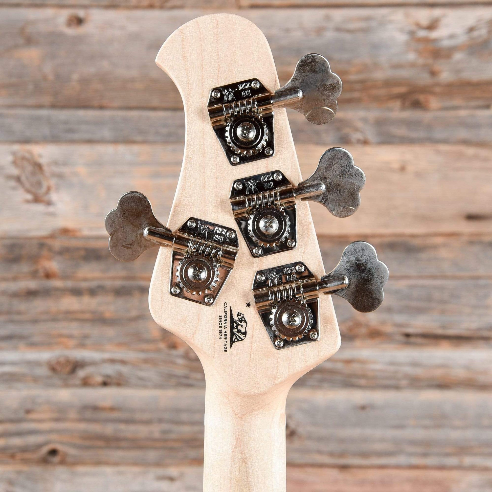 Music Man Sting Ray 2EQ Vintage Sunburst Bass Guitars / 4-String