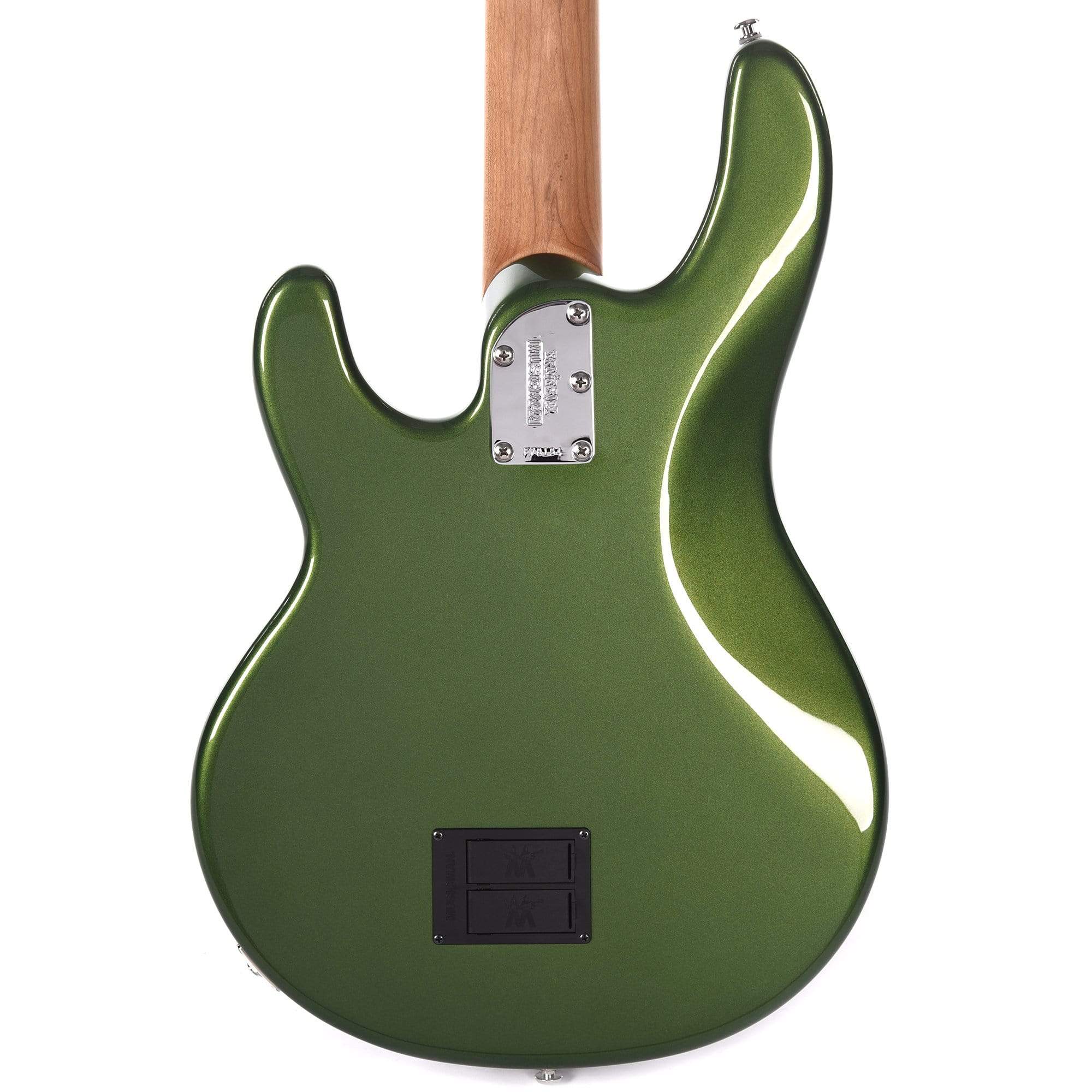 Music Man StingRay 4 Special H Charging Green w/White Pickguard Bass Guitars / 4-String
