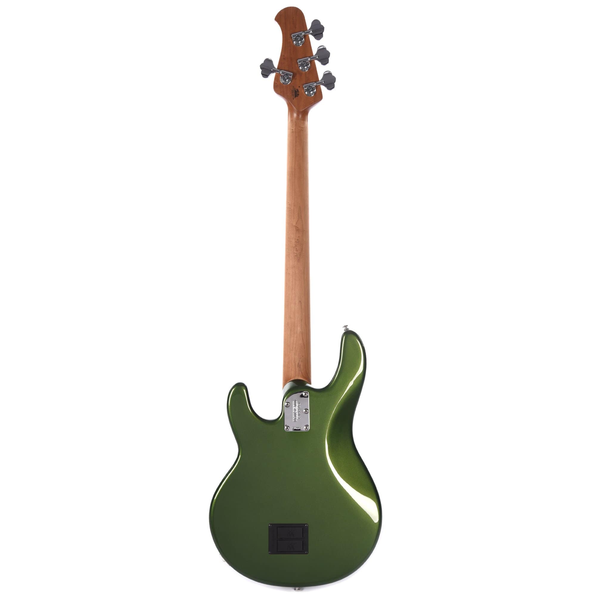 Music Man StingRay 4 Special H Charging Green w/White Pickguard Bass Guitars / 4-String